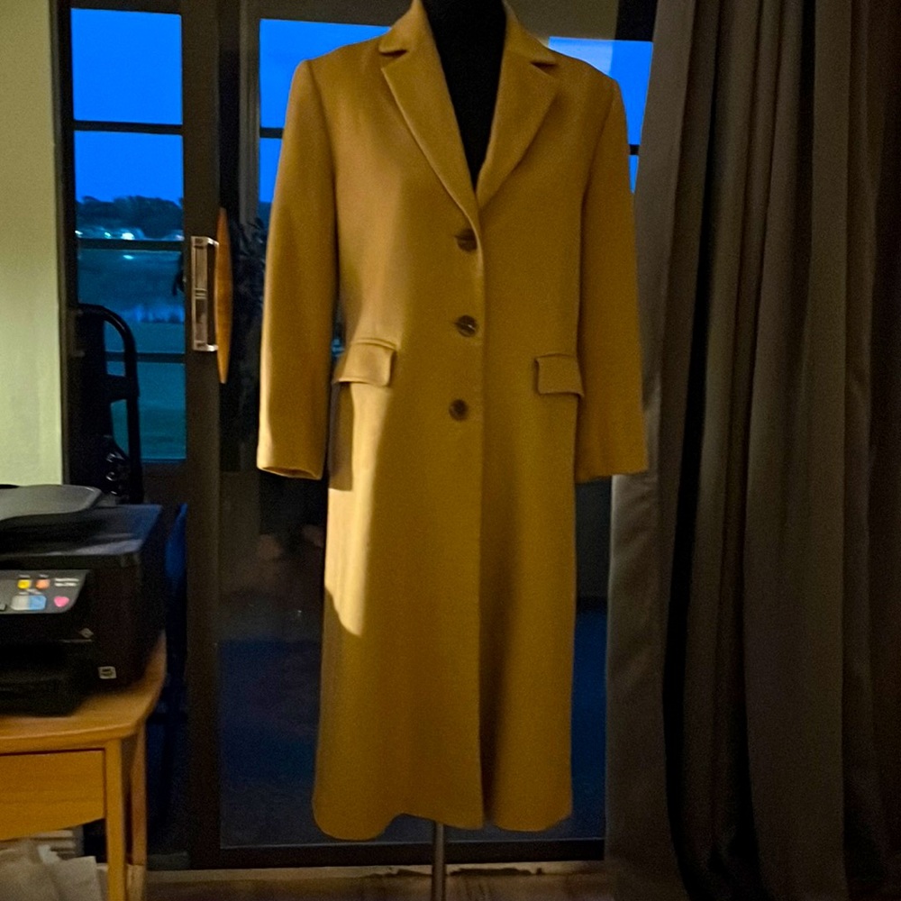 Ladies 100% Cashmere Coat size Small